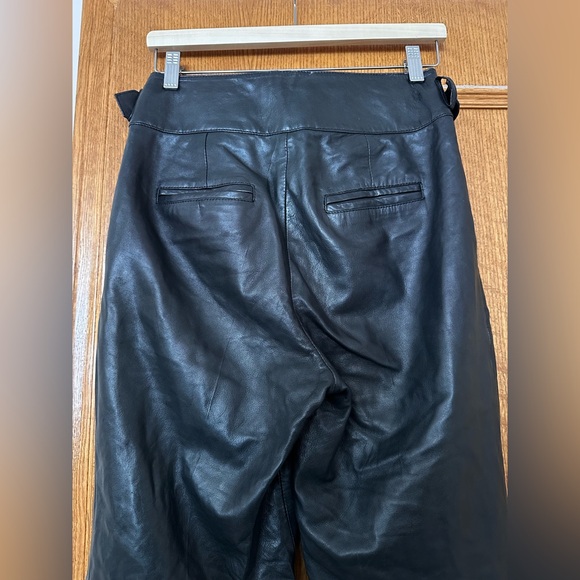 Sezane Francky lamb leather trousers - Picture 9 of 14